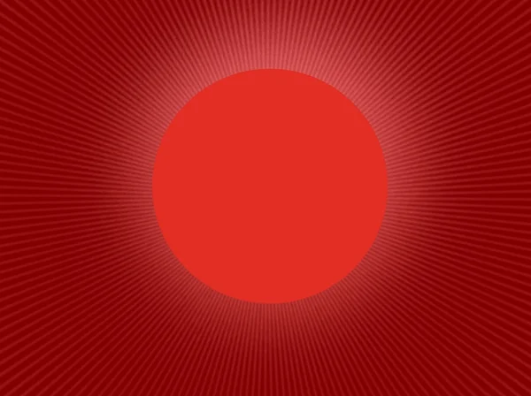 Луч в абстрактной красной вселенной — стоковое фото