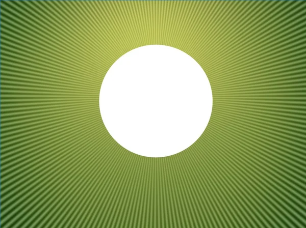 Promienie w streszczenie wszechświat zielony — Zdjęcie stockowe