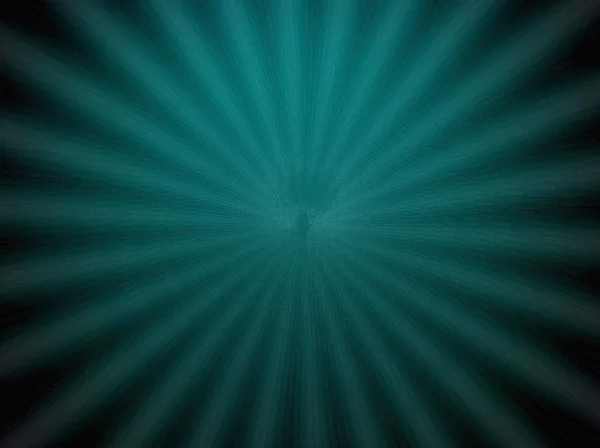 Rays  in abstract green  universe — Stock Photo, Image