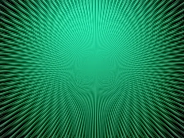 Rayos en universo verde abstracto — Foto de Stock