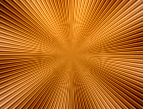 Raios no universo abstrato ouro laranja — Fotografia de Stock