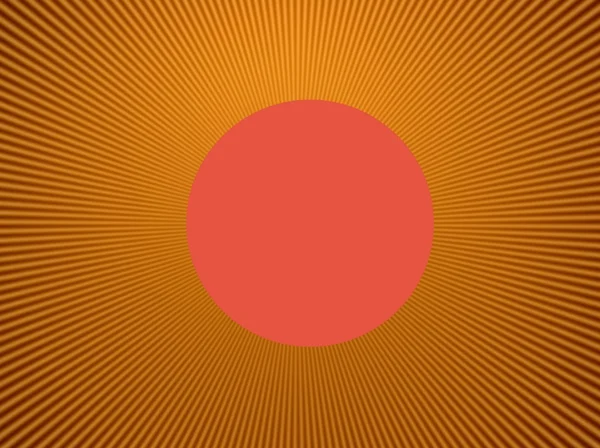 Rays  in abstract orange gold   universe — Stock Photo, Image