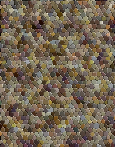 Abstract mosaic imitation animal leather background — Stock Photo, Image