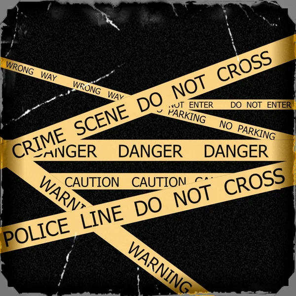 Police tapes — Stock Photo, Image