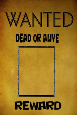 Vintage poster şablonu istedim