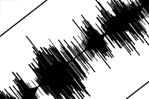 Seismiska diagram — Stockfoto