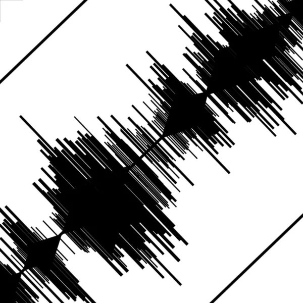 Seismisches Diagramm — Stockfoto