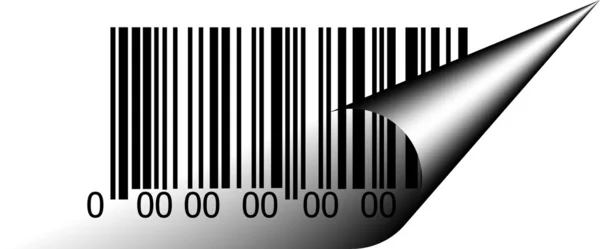 Abstract barcode security pattern background — Stock Photo, Image