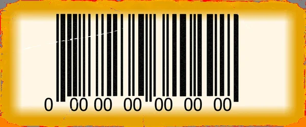 Abstract barcode security pattern — Stock Photo, Image