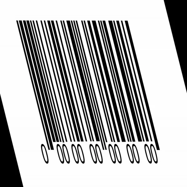 Abstraktes Barcode-Sicherheitsmuster — Stockfoto