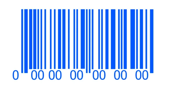 Abstrakte Barcode-Sicherheitsmuster auf weißem Hintergrund — Stockfoto