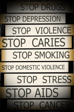 gerçek sloganlar Grunge kayıtlarda yazılı ayarla