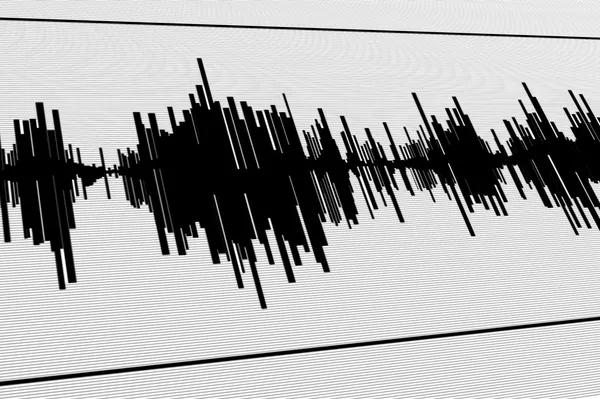 Seismic  diagram — Stock Photo, Image