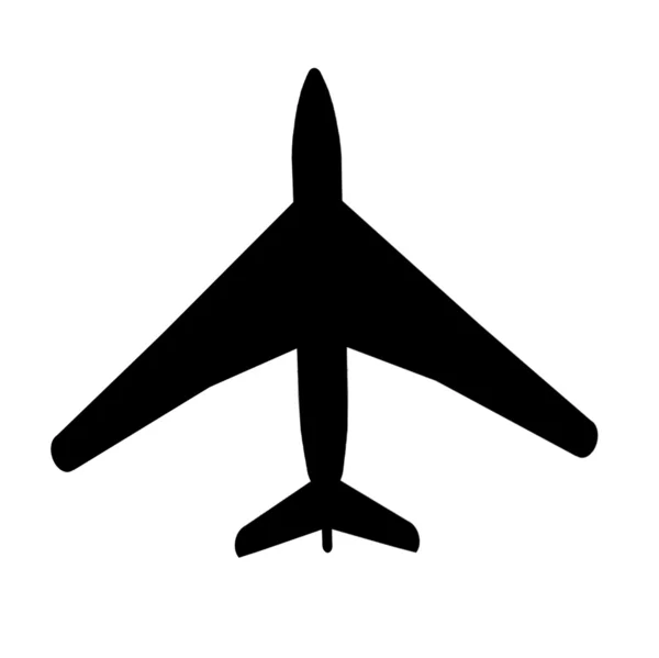 Літак наклейка — стокове фото