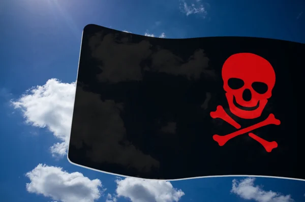 Flaga piratów — Zdjęcie stockowe