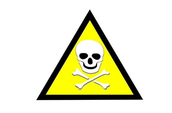Beware toxic — Stock Photo, Image