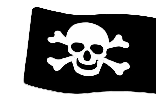 Bandera de pirata —  Fotos de Stock