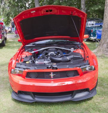 2012 ford mustang patron 302 araba Önden Görünüm