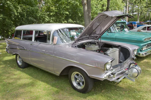 1957-ben Chevy kocsi 210 — Stock Fotó