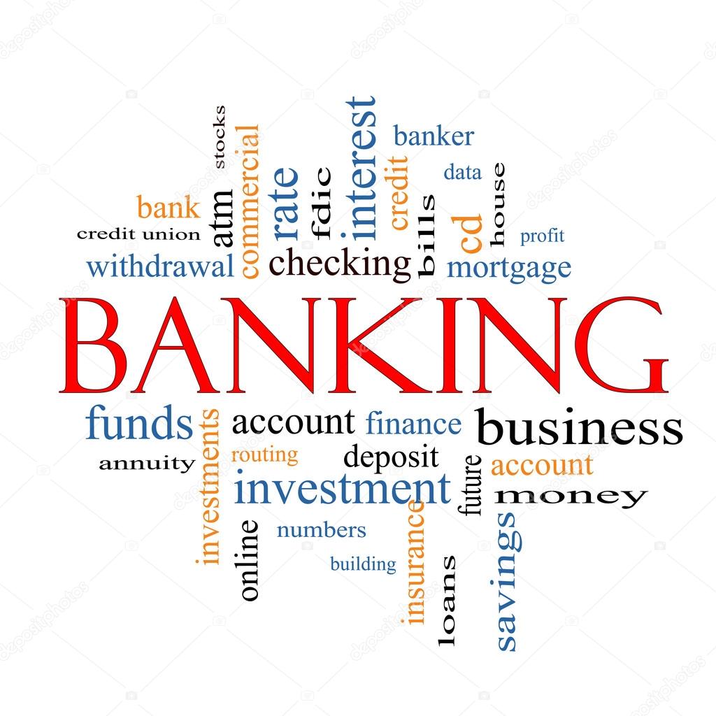 Banking Word Cloud Concept