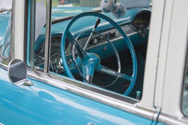 1956 Chevrolet bel air iç