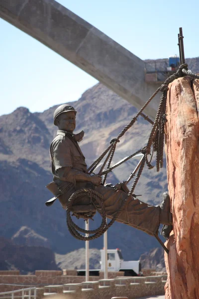 Statue at Hoover Dam — Stock Photo, Image