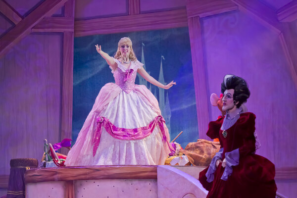 Платье Золушки и мачеха
