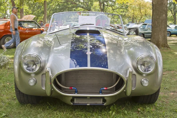 1965 ford superperformance cobra widok z przodu — Zdjęcie stockowe