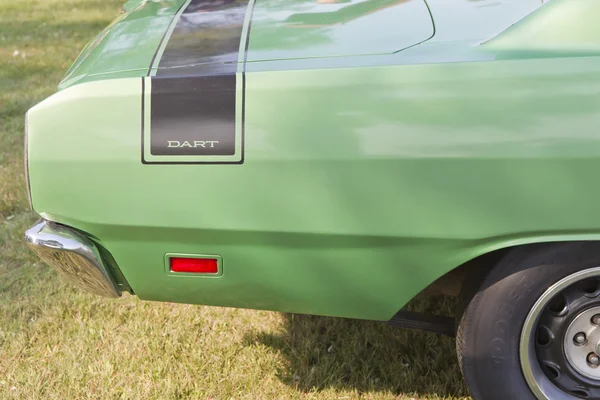Dodge Dart Back Panel 1969 — стоковое фото