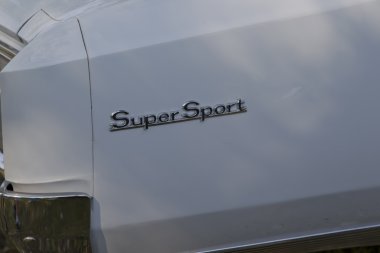 1966 beyaz chevy chevelle ss panel