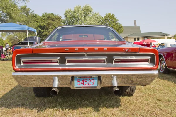 1969 dodge coronet rt nízké zadní pohled — Stock fotografie