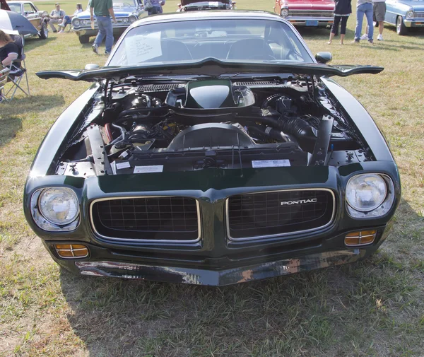 1973 pontiac trans am firebird vooraanzicht — Stockfoto