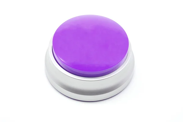 Botón púrpura grande listo para su texto — Foto de Stock