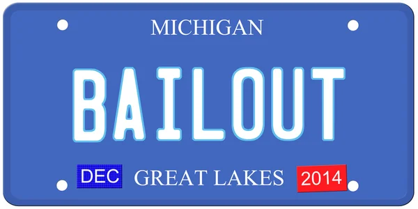 Bailout Michigan — Stockfoto