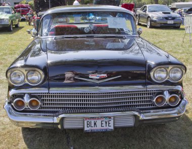 1955 Chevy Impala Black clipart