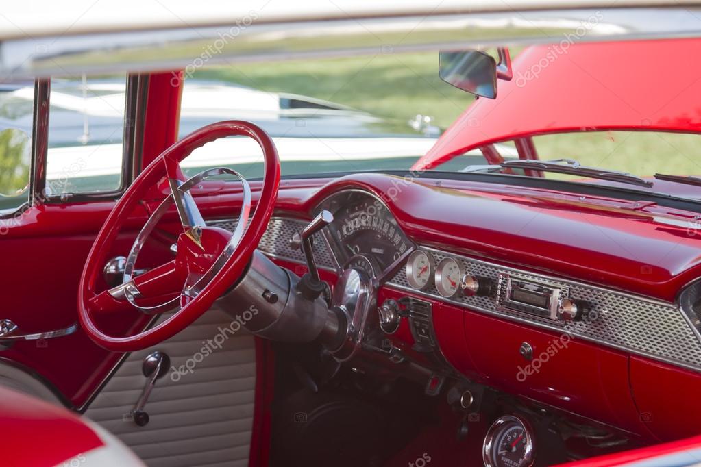 Pictures 55 Chevy Red White 1955 Chevy Bel Air Interior