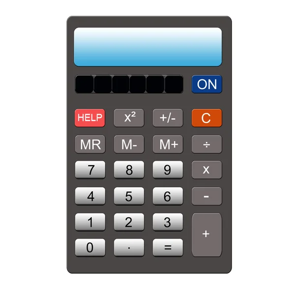 Calculatrice de bouton AIDE — Photo