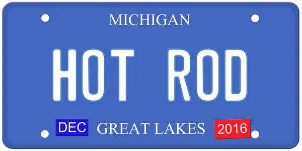 Hot-Rod-michigan — Stockfoto