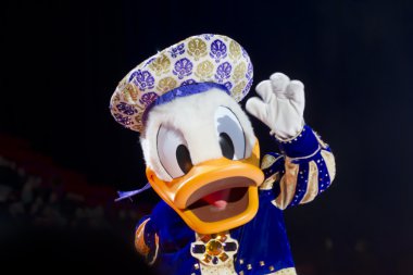 Donald duck yakın çekim