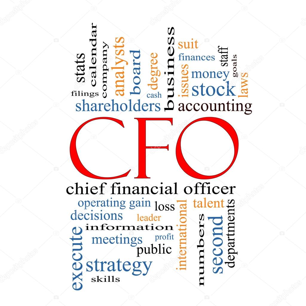 CFO Word Cloud Concept