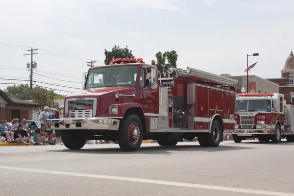 Camion dei pompieri rurali Seymour — Foto Stock