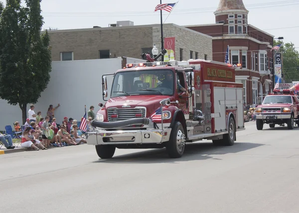 Black Creek Rural Fire Department Truck Front View — Stock Photo, Image