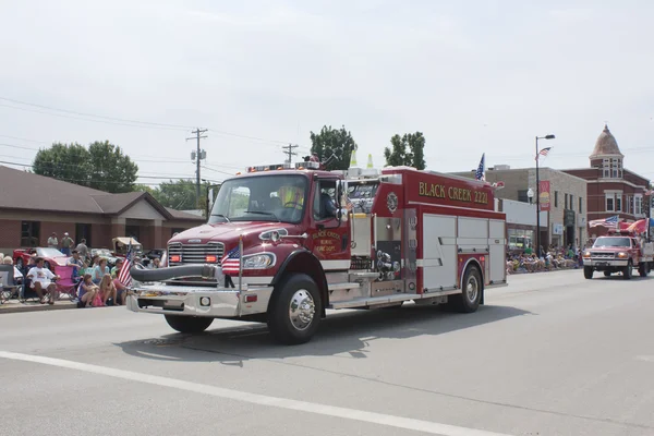 Camion du service d'incendie rural Black Creek — Photo