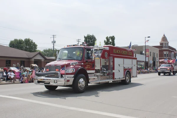 Black Creek Rural Fire Department Truck — Fotografie, imagine de stoc