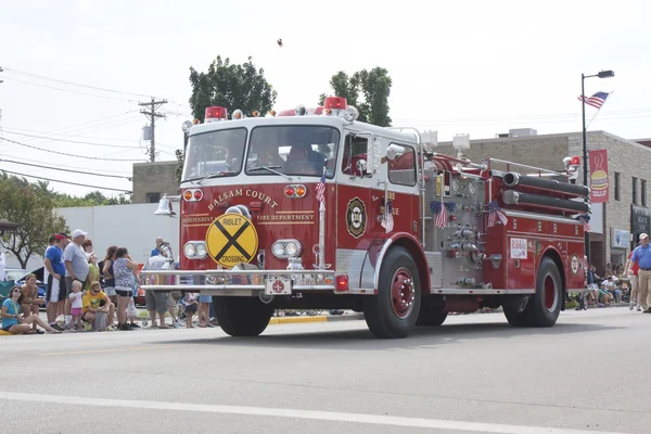 Balsam Court Fire Truck — Stock Photo, Image