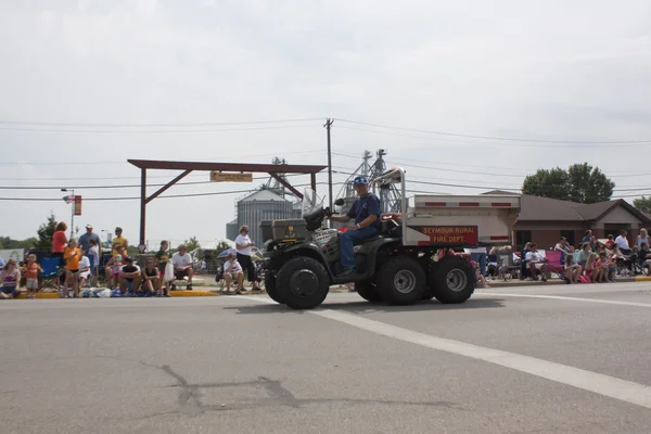 Polaris sportsman 500 seymour Straż Pożarna — Zdjęcie stockowe