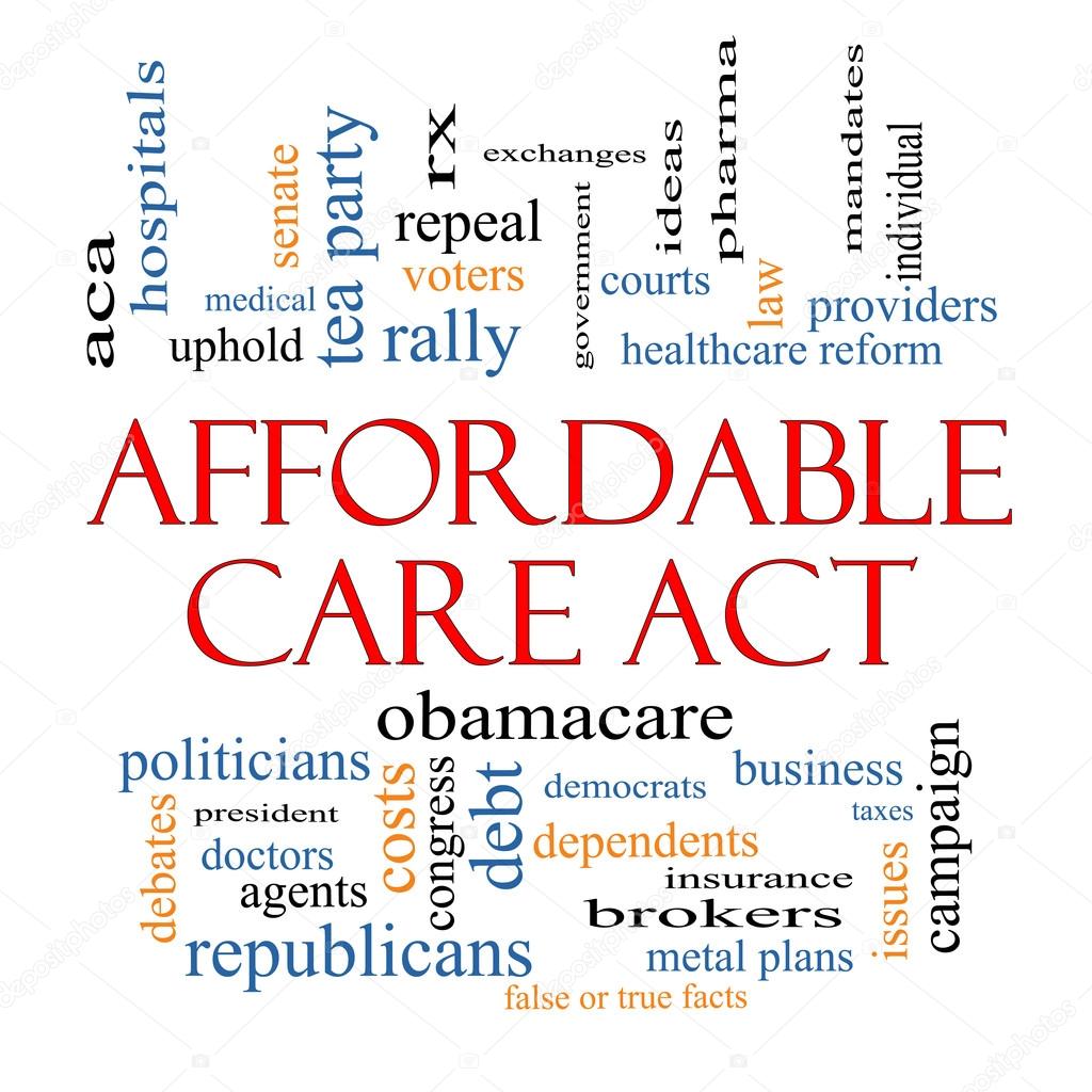 Affordable Care Act Word Cloud Concept