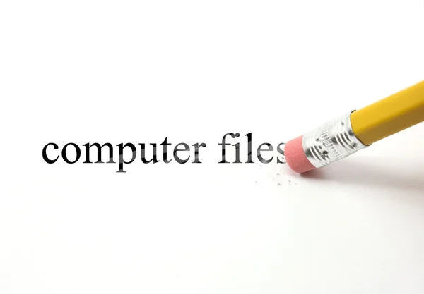 Effacer les fichiers informatiques — Photo