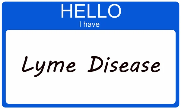 Hello I have Lyme Disease — Stock Photo, Image