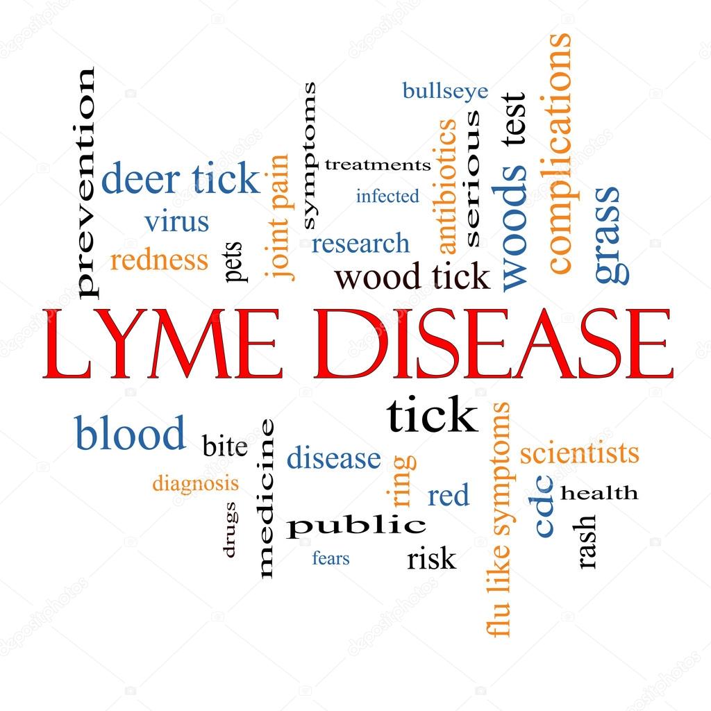 Lyme Disease Word Cloud Concept